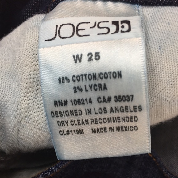 Joe’s Jeans Wmns 4” Hem Cropped Rendell Jeans 25 - Picture 6 of 8
